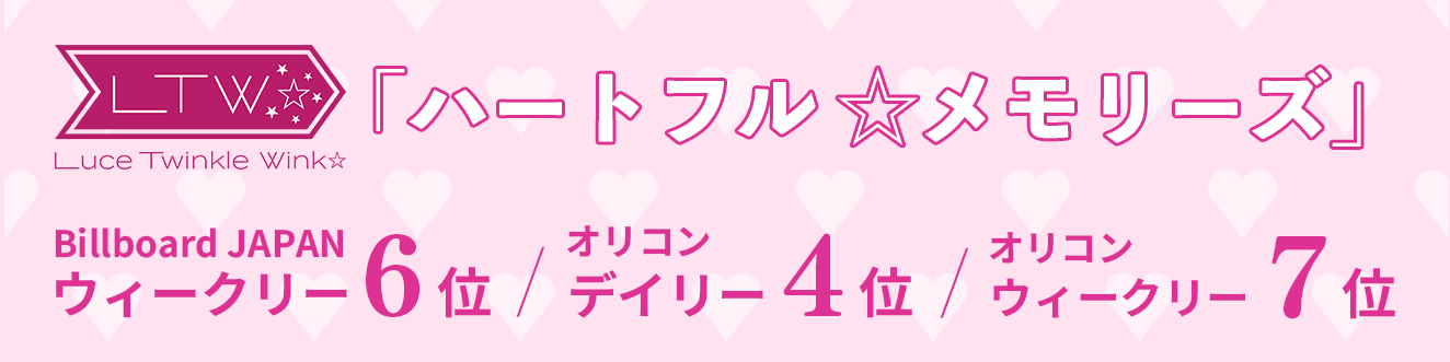 Luce Twinkle Wink☆「ハートフル☆メモリーズ」獲得情報！